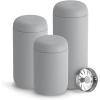 image:imageFellow 12 oz Carter Move Travel Mug  VacuumInsulated Stainless Steel Travel Coffee Mug  Coffee Tumbler with Ceramic Interior and Splash Guard  Matte Blackmattegrey
