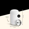 image:imageFellow 12 oz Carter Move Travel Mug  VacuumInsulated Stainless Steel Travel Coffee Mug  Coffee Tumbler with Ceramic Interior and Splash Guard  Matte BlackMatte White