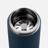 image:imageFellow 12 oz Carter Move Travel Mug  VacuumInsulated Stainless Steel Travel Coffee Mug  Coffee Tumbler with Ceramic Interior and Splash Guard  Matte BlackStone Blue