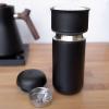 image:imageFellow 12 oz Carter Move Travel Mug  VacuumInsulated Stainless Steel Travel Coffee Mug  Coffee Tumbler with Ceramic Interior and Splash Guard  Matte BlackMatte Black