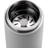 image:imageFellow 12 oz Carter Move Travel Mug  VacuumInsulated Stainless Steel Travel Coffee Mug  Coffee Tumbler with Ceramic Interior and Splash Guard  Matte Blackmattegrey