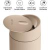 image:imageFellow 12 oz Carter Slide Travel Mug  OneHanded Slide Lid Vacuum Insulated Stainless Steel Tumbler with Ceramic Interior for Hot and Cold Drinks LeakProof and Dishwasher Safe Stone BlueSand Dune