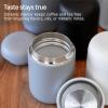 image:imageFellow 12 oz Carter Wide Travel Mug  Wide Mouth VacuumInsulated Stainless Steel Coffee Mug  Tea and Coffee Tumbler  Travel Coffee Mug with Ceramic Interior  Matte GreyMatte White