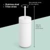 image:imageFellow 16 oz Carter Cold Travel Mug for Water Iced Tea Coffee Smoothies Iced Coffee amp more  Stainless Steel VacuumInsulated Iced Coffee tumbler with Spill Resistant lid and straw  SiennaSienna