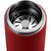image:imageFellow 16 oz Carter Move Travel Mug  VacuumInsulated Stainless Steel Travel Coffee Mug  Coffee Tumbler with Ceramic Interior and Splash Guard  Red