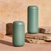 image:imageFellow 16 oz Carter Move Travel Mug  VacuumInsulated Stainless Steel Travel Coffee Mug  Coffee Tumbler with Ceramic Interior and Splash Guard  Smoke Green
