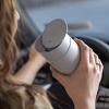 image:imageFellow 16 oz Carter Slide Travel Mug  OneHanded Slide Lid Vacuum Insulated Stainless Steel Tumbler with Ceramic Interior for Hot and Cold Drinks LeakProof and Dishwasher Safe Matte BlackMatte Grey