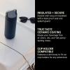 image:imageFellow 20 oz Carter Carry Water Bottle  LeakProof Lid Vacuum Insulated Stainless Steel Tumbler Keeps Heat for 12 HoursStays Cold for 24 Hours Stainless Steel Handle Dishwasher SafeMatte GreyStone Blue