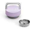 image:imageFellow 20 oz Carter Carry Water Bottle  LeakProof Lid Vacuum Insulated Stainless Steel Tumbler Keeps Heat for 12 HoursStays Cold for 24 Hours Stainless Steel Handle Dishwasher SafeMatte GreyPeri Twinkle
