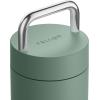 image:imageFellow 20 oz Carter Carry Water Bottle  LeakProof Lid Vacuum Insulated Stainless Steel Tumbler Keeps Heat for 12 HoursStays Cold for 24 Hours Stainless Steel Handle Dishwasher SafeMatte GreySmoke Green