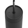 image:imageFellow 20 oz Carter Cold Tumbler  SpillResistant Straw Lid Stainless Steel VacuumInsulated Cup with Ceramic Interior and Reusable Straw for Cold DrinksFits Cup HoldersDishwasher SafeMatte WhiteMatte Black