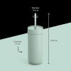 image:imageFellow 20 oz Carter Cold Tumbler  SpillResistant Straw Lid Stainless Steel VacuumInsulated Cup with Ceramic Interior and Reusable Straw for Cold DrinksFits Cup HoldersDishwasher SafeMatte WhiteMint Chip