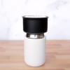 image:imageFellow 8 oz Carter Move Travel Mug  VacuumInsulated Stainless Steel Travel Coffee Mug  Coffee Tumbler with Ceramic Interior and Splash Guard  Matte GreyMatte White