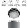 image:imageFellow Carter Coffee Mug 16 oz For Travel  Wide Mouth VacuumInsulated Stainless Steel Tea and Coffee Tumbler with Ceramic Interior  Matte BlackMatte Grey