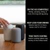 image:imageFellow Carter Coffee Mug 16 oz For Travel  Wide Mouth VacuumInsulated Stainless Steel Tea and Coffee Tumbler with Ceramic Interior  Matte BlackSlate Gray