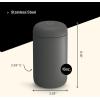 image:imageFellow Carter Coffee Mug 16 oz For Travel  Wide Mouth VacuumInsulated Stainless Steel Tea and Coffee Tumbler with Ceramic Interior  Matte BlackSlate Gray