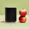 image:imageFellow Rocky Lowball Tumbler Set of 2  Insulated Stainless Steel Cocktail Tumblers with Ceramic Interior and Swivel Pebble Lid  10 oz Matte BlackMatte Black