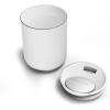 image:imageFellow Rocky Lowball Tumbler Set of 2  Insulated Stainless Steel Cocktail Tumblers with Ceramic Interior and Swivel Pebble Lid  10 oz Matte BlackMatte White