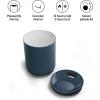 image:imageFellow Rocky Lowball Tumbler Set of 2  Insulated Stainless Steel Cocktail Tumblers with Ceramic Interior and Swivel Pebble Lid  10 oz Matte BlackStone Blue
