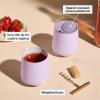 image:imageFellow Ruby Wine Tumbler Set of 2  Insulated Stainless Steel Wine and Cocktail Tumblers with Ceramic Interior and Swivel Pebble Lid  12 oz Peri TwinklePeri Twinkle  Pack of 2
