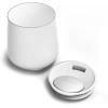 image:imageFellow Ruby Wine Tumbler Set of 2  Insulated Stainless Steel Wine and Cocktail Tumblers with Ceramic Interior and Swivel Pebble Lid  12 oz Peri TwinkleMatte White  Pack of 1