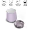 image:imageFellow Ruby Wine Tumbler Set of 2  Insulated Stainless Steel Wine and Cocktail Tumblers with Ceramic Interior and Swivel Pebble Lid  12 oz Peri TwinklePeri Twinkle  Pack of 2