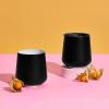 image:imageFellow Ruby Wine Tumbler Set of 2  Insulated Stainless Steel Wine and Cocktail Tumblers with Ceramic Interior and Swivel Pebble Lid  12 oz Peri TwinkleMatte Black  Pack of 1