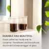 image:imageFellow Stagg Tasting Glasses for Coffee and Tea Mug  Handblown Borosilicate Glass Insulated Double Wall For Pour Over Mug 10 oz Set of Two