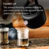 image:imageFellow Stagg Tasting Glasses for Coffee and Tea Mug  Handblown Borosilicate Glass Insulated Double Wall For Pour Over Mug 10 oz Set of Two