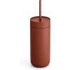 image:imageFellow 16 oz Carter Cold Travel Mug for Water Iced Tea Coffee Smoothies Iced Coffee amp more  Stainless Steel VacuumInsulated Iced Coffee tumbler with Spill Resistant lid and straw  SiennaSienna