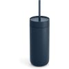 image:imageFellow 20 oz Carter Cold Tumbler  SpillResistant Straw Lid Stainless Steel VacuumInsulated Cup with Ceramic Interior and Reusable Straw for Cold DrinksFits Cup HoldersDishwasher SafeMatte WhiteStone Blue