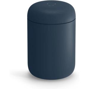 image:imageFellow 12 oz Carter Wide Travel Mug  Wide Mouth VacuumInsulated Stainless Steel Coffee Mug  Tea and Coffee Tumbler  Travel Coffee Mug with Ceramic Interior  Matte GreyStone Blue