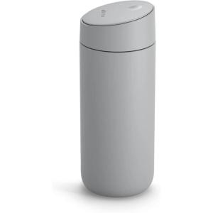 image:imageFellow 16 oz Carter Slide Travel Mug  OneHanded Slide Lid Vacuum Insulated Stainless Steel Tumbler with Ceramic Interior for Hot and Cold Drinks LeakProof and Dishwasher Safe Matte BlackMatte Grey