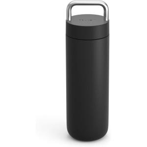 image:imageFellow 20 oz Carter Carry Water Bottle  LeakProof Lid Vacuum Insulated Stainless Steel Tumbler Keeps Heat for 12 HoursStays Cold for 24 Hours Stainless Steel Handle Dishwasher SafeMatte GreyMatte Black