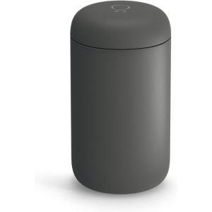 image:imageFellow Carter Coffee Mug 16 oz For Travel  Wide Mouth VacuumInsulated Stainless Steel Tea and Coffee Tumbler with Ceramic Interior  Matte BlackSlate Gray