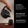 image:imageFellow Clyde Stovetop Tea Kettle  Modern Twist on a Whistling Teapot Stainless Steel Kettle Matte Black 17 Liter