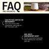 image:imageFellow Big Jo Double Wall Ceramic Coffee Mug  Refined and Sophisticated Matte White Single 12 oz Cup
