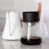 image:imageFellow Mighty Small Glass Carafe  Manual Pour Over Coffee Beaker and Tea Steeper Borosilicate Glass Decanter 169 oz Clear ContainerClear
