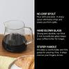 image:imageFellow Mighty Small Glass Carafe  Manual Pour Over Coffee Beaker and Tea Steeper Borosilicate Glass Decanter 169 oz Clear ContainerClear