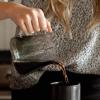 image:imageFellow Mighty Small Glass Carafe  Manual Pour Over Coffee Beaker and Tea Steeper Borosilicate Glass Decanter 169 oz Clear ContainerSMOKE GREY