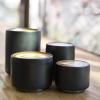 image:imageFellow Monty Latte Art Cup 11oz  Double Wall Insulated Ceramic Coffee Mug for Cappuccino Espresso amp Barista Stackable Dishwasher Safe Matte Black