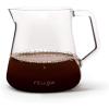 image:imageFellow Mighty Small Glass Carafe  Manual Pour Over Coffee Beaker and Tea Steeper Borosilicate Glass Decanter 169 oz Clear ContainerClear