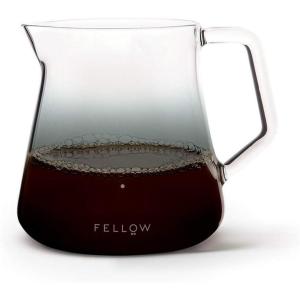 image:imageFellow Mighty Small Glass Carafe  Manual Pour Over Coffee Beaker and Tea Steeper Borosilicate Glass Decanter 169 oz Clear ContainerSMOKE GREY