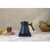 image:imageFellow Corvo EKG Electric Tea KettleElectric Pour Over Coffee and Tea PotQuick Heating Electric KettlesTemperature Control amp BuiltIn Brew TimerMatte White with Maple Handle09 LiterStone Blue with Walnut Handle  Lid Pull