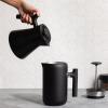 image:imageFellow Corvo EKG Pro Electric Tea Kettle  Quick Heating Precise Temperature Control Electric Kettle Scheduling Builtin Brew Timer for Boiling Water  Matte Black  09 LiterStone Blue with Walnut Handle  Lid Pull