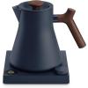 image:imageFellow Corvo EKG Pro Electric Tea Kettle  Quick Heating Precise Temperature Control Electric Kettle Scheduling Builtin Brew Timer for Boiling Water  Matte Black  09 LiterStone Blue with Walnut Handle  Lid Pull