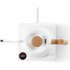 image:imageFellow Stagg EKG Pro Electric Gooseneck Kettle  PourOver Coffee and Tea Quick Heating Precise Temperature Control Scheduling Builtin Brew Timer Matte White 09 LiterMatte White with Maple Wood Handle