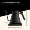 image:imageFellow Stagg EKG Pro Electric Gooseneck Kettle  PourOver Coffee and Tea Quick Heating Precise Temperature Control Scheduling Builtin Brew Timer Matte White 09 LiterMatte Black
