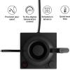 image:imageFellow Stagg EKG Pro Electric Gooseneck Kettle  PourOver Coffee and Tea Quick Heating Precise Temperature Control Scheduling Builtin Brew Timer Matte White 09 LiterMatte Black