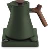 image:imageFellow Corvo EKG Electric Tea KettleElectric Pour Over Coffee and Tea PotQuick Heating Electric KettlesTemperature Control amp BuiltIn Brew TimerMatte White with Maple Handle09 LiterWoodland with Walnut Handle